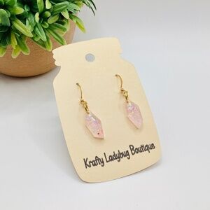 Dainty Pink Earring Dangles